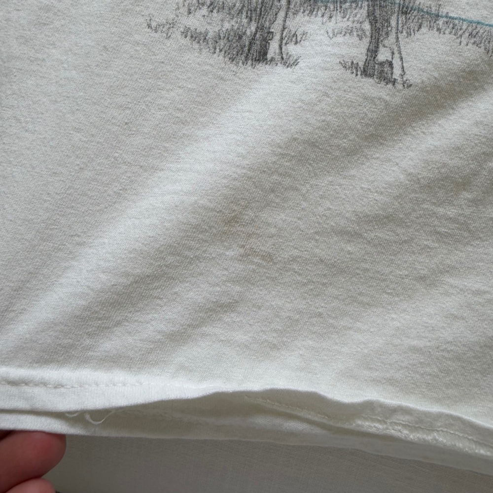 Liquid Blue Pink Floyd Sketch T-Shirt White XL Rock Band Notebook Tee - Picture 11 of 12